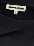 Alexander McQueen MCQ Black Logo Sweatshirt Sz LG
