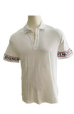 Givenchy White Logo Polo Shirt Sz XL