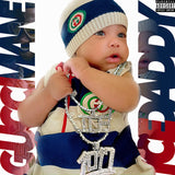 Gucci Infant Blue Striped Beanie Logo Hat