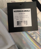 Norma Kamali Hologram Jogger Pants Sz sm