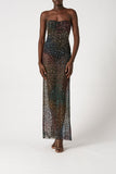 Scanlan Theodore Glitter Gown Sz SM