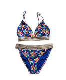 Emma Pake Geometric Bikini Sz M
