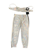 Norma Kamali Hologram Jogger Pants Sz sm