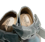 Iceland’s Silver Leather Baby Shoes by Children’s Classics Sz 18