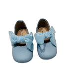 Iceland’s Blue Leather Baby Shoes by Children’s Classics Sz 19