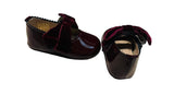Iceland’s Burgundy Leather Baby Shoes by Children’s Classics Sz 20