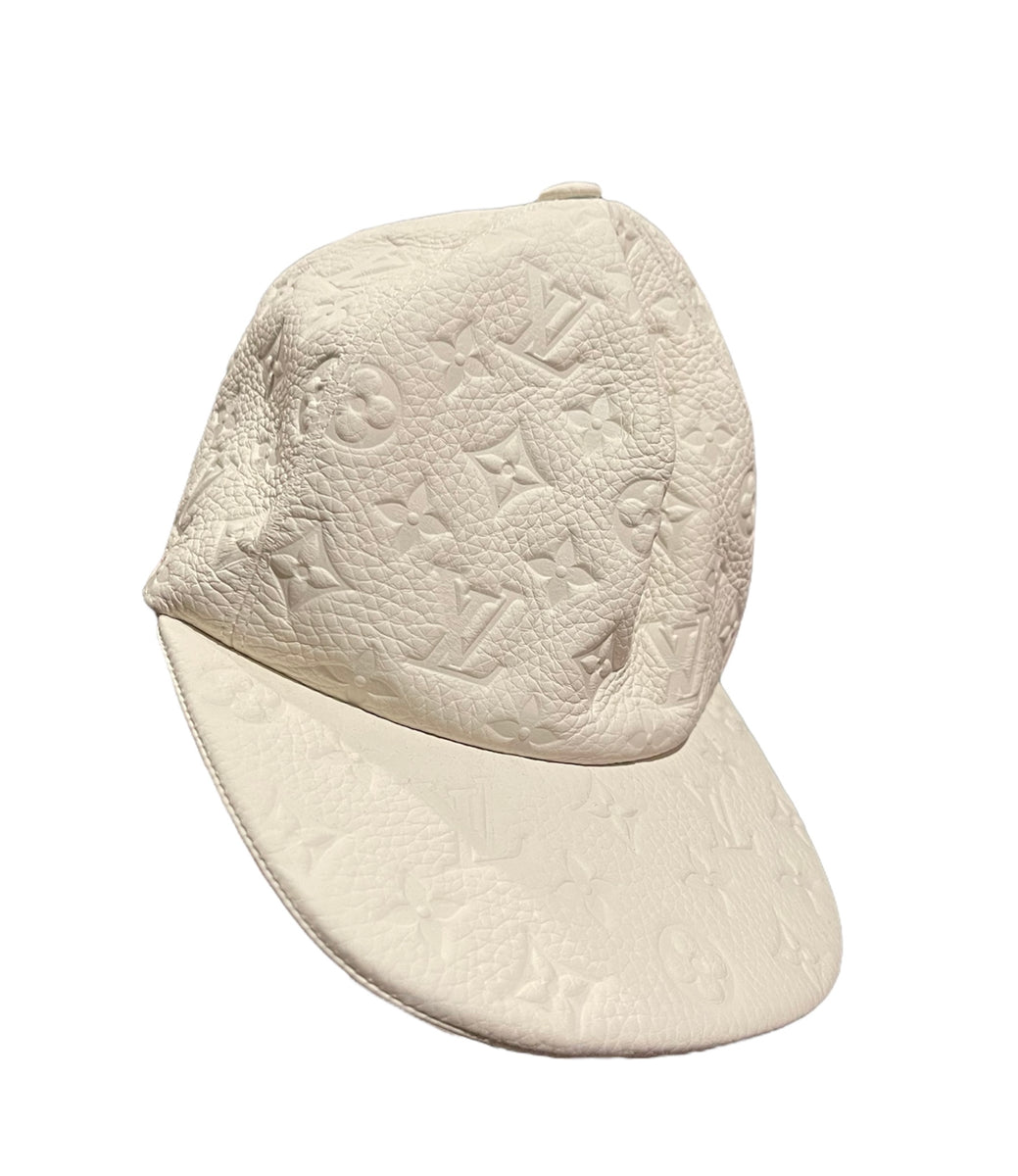 Louis Vuitton Monogram Leather Hat Empreintre Cap – Wopsters Closet