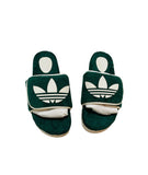 Gucci Adidas Green Magic Sponge Terry Slides Sz 13