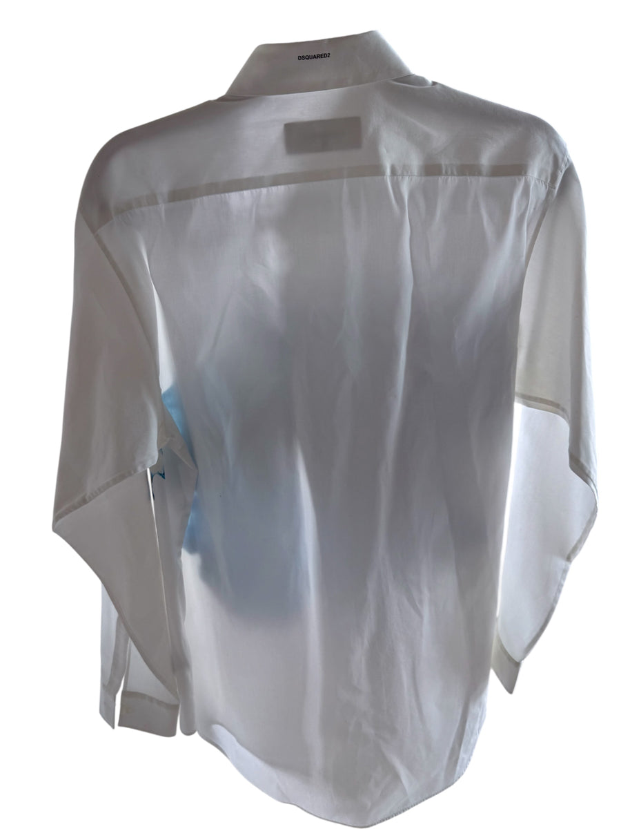 【専用】DSQUARED2／CLUB SATIN SHIRT 現行 44 Shirts | DSQUARED2.