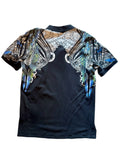 Roberto Cavalli Aztec Polo Shirt Sz XXL