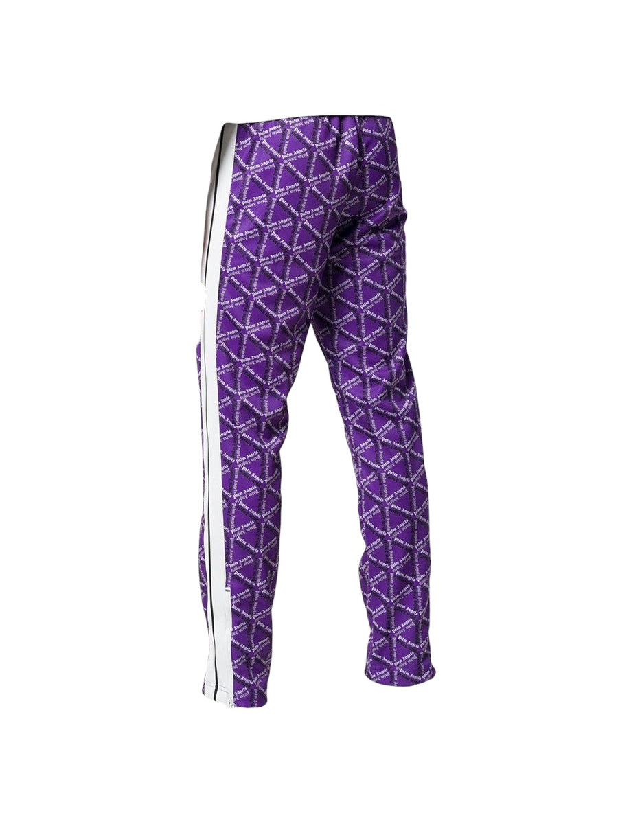 その他 PALM ANGELS STORM MONOGRAM TRACK PANTS Palm Angels Storm Logo Purple Track Pants Joggers Sz XL – Wopsters