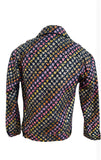 Gucci Star Denim Jacket Multicolored Crystals Exclusive Sz XL