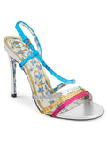 Gucci Haines 105 Metallic Sequin Heels Sz 38
