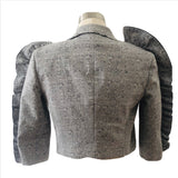 MSGM Ruffle Crop Jacket Sz XS