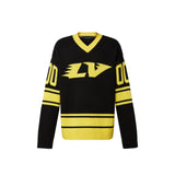 Louis Vuitton Football T-Shirt Knit Sweater Sz XL