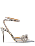 Mach & Mach Crystal Bow PVC Pumps Sz 38.5