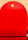 Christian Louboutin Explorafunk Studded Taupe Leather Backpack