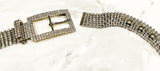 MIU MIU Crystal Fringe Skirt Belt Sz Small
