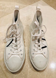 Valentino White Hi Top VLTN Sneakers  Sz 12/45