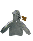 Burberry Gray Reflective Logo Hoodie & Joggers Sz 6 months