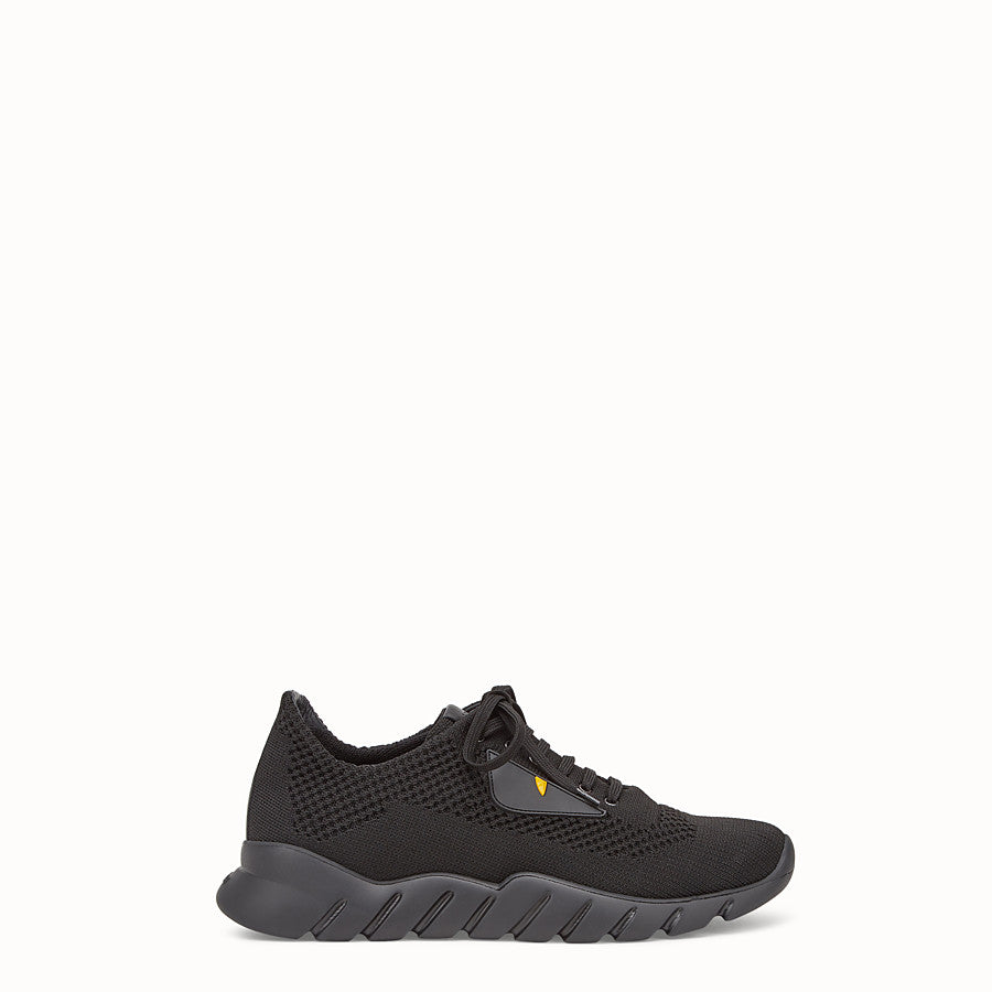 Fendi Black Fabric Sneakers Sz 12/11 – Wopsters Closet display picture 2