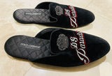 Dolce & Gabbana DG Paradise Velvet Slip on Sz 12