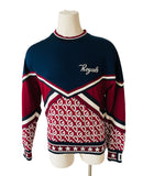Dolce & Gabbana Logo Royals Sweater Sz 48