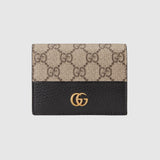 Gucci GG Marmont Black Card Case Wallet Supreme