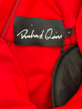 Richard Quinn Red Gloved Jumpsuit Heels Sz 8