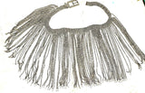 MIU MIU Crystal Fringe Skirt Belt Sz Small