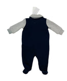Ralph Lauren Polo Varsity Patch Onesie Sz 3 Months