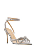 Mach & Mach Crystal Bow PVC Pumps Sz 38.5