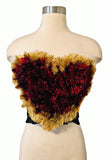 Dolce and Gabbana Heart Bustier Top Sz XS