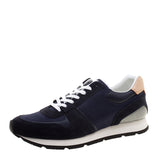 Louis Vuitton Mesh Suede Blue Sneakers Sz 12