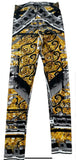Versace Versus Printed Stretch Leggings Sz XS