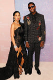 Charbel Zoe Black Lace Custom Couture Gown Sz XSm