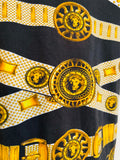 Versace Versus Medusa Bandage Print Shirt Sz XSmall