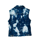 Dsquared2 Bleached Denim Jacket Vest Sz 52