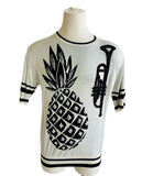 Dolce & Gabbana Pineapple Sweater Sz 52