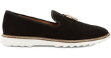 Giuseppe Zanotti Black Stew Shark Loafers Sz 46/13