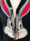 Gucci Guccy Bugs Bunny Cardigan Sweater Sz L