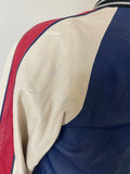 Gucci Blue Pool Patch Leather Jacket Sz XL