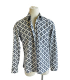 Louis Vuitton White Cross Button Down Shirt Sz XL