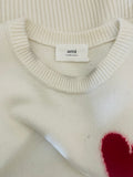 AMI Heart Wool Sweater Sz XL