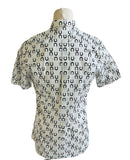 Dolce & Gabbana Horseshoe Print Shirt Sz 16.5/42