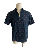 Gucci Bee Print Button Down Shirt Sz XL