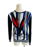 ICEBERG Bugs Bunny Knit Sweater Sz XL