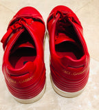 Dolce & Gabbana Red London Sneakers Sz 11