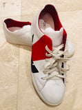 Fendi Bag Bugs Red/White Sneakers Sz 12