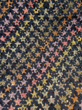 Gucci Star Denim Jacket Multicolored Crystals Exclusive Sz XL
